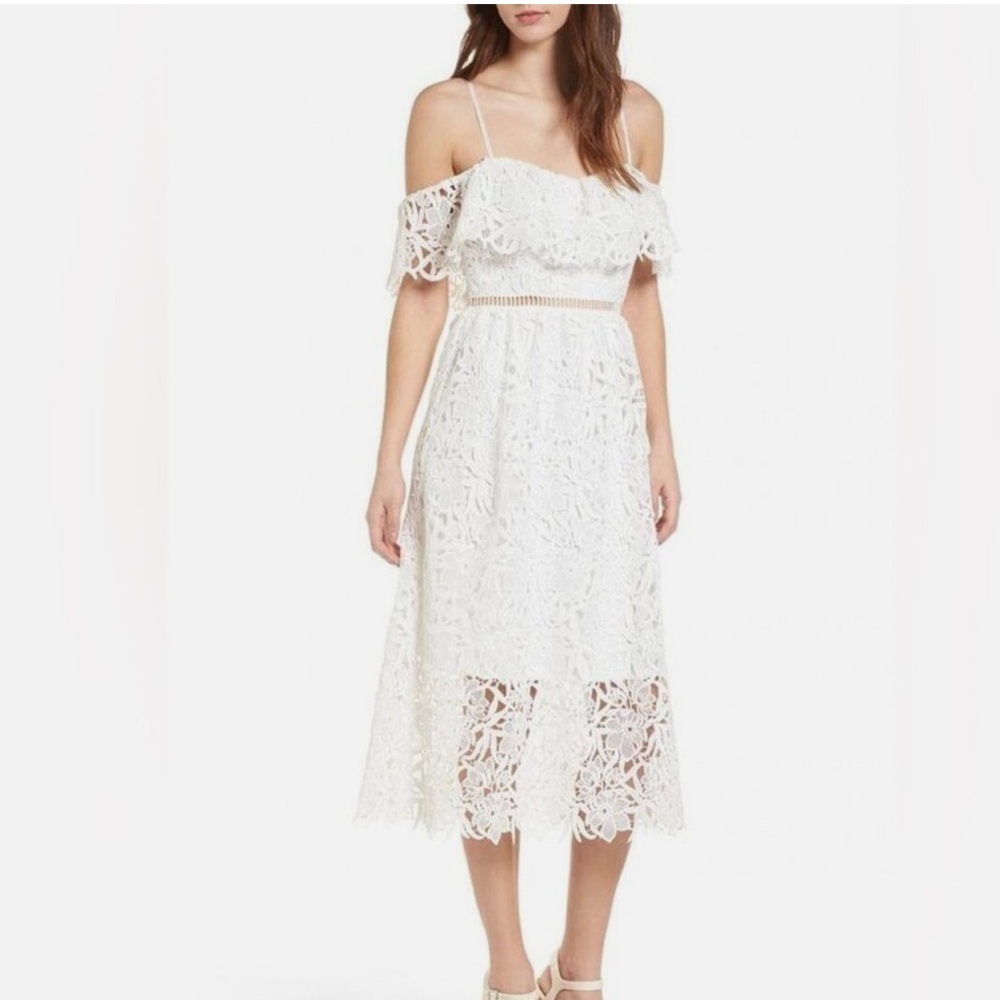 ASTR the Label Lace Midi Dress XL